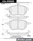 Колодки тормозные дисковые передние