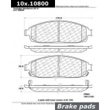 Колодки тормозные дисковые передние