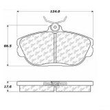 Колодки тормозные дисковые передние