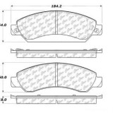 Колодки тормозные дисковые передние