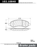 Колодки тормозные передние