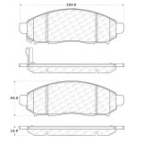 Колодки тормозные передние
